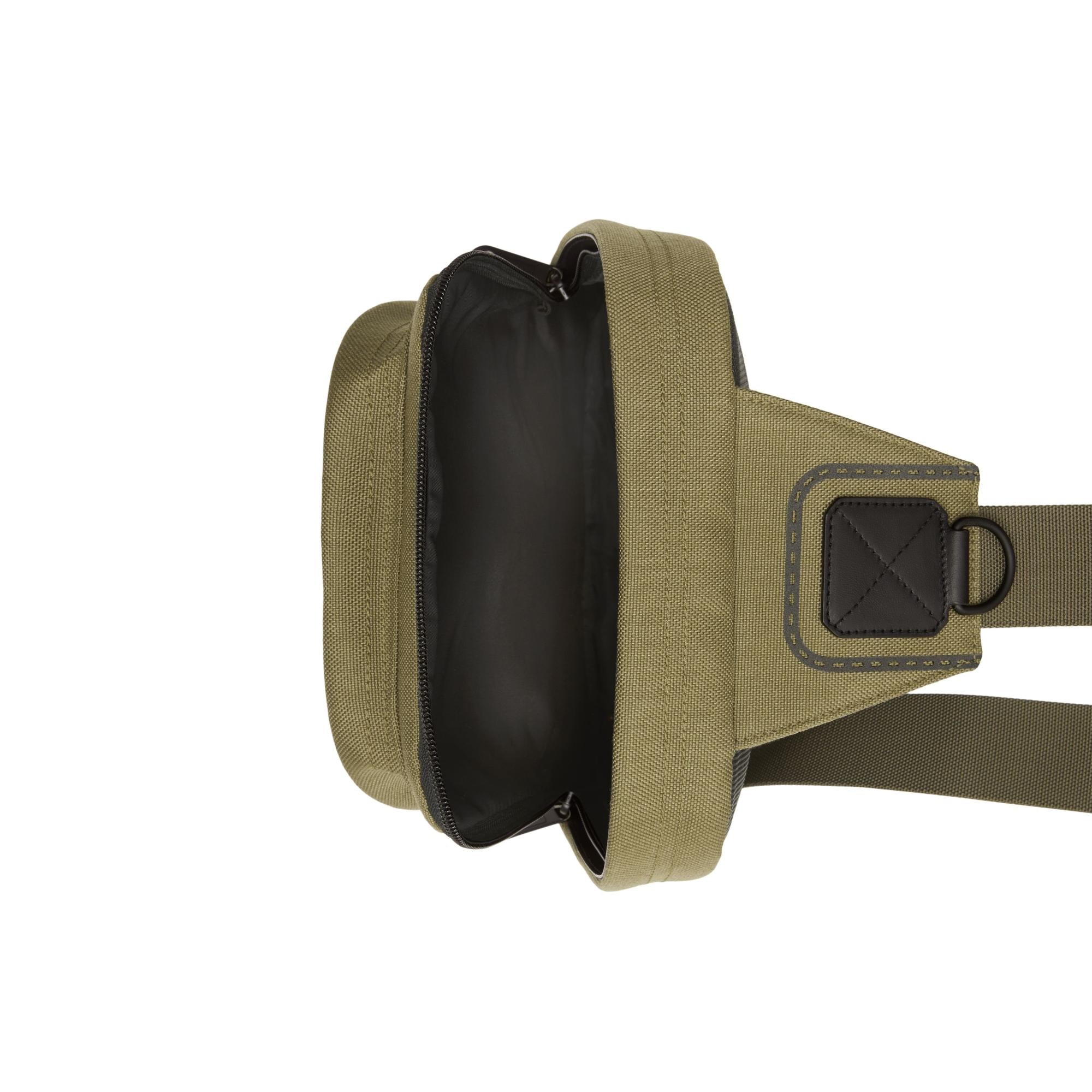 호스페리 프린트 나일론 캔버스 백팩