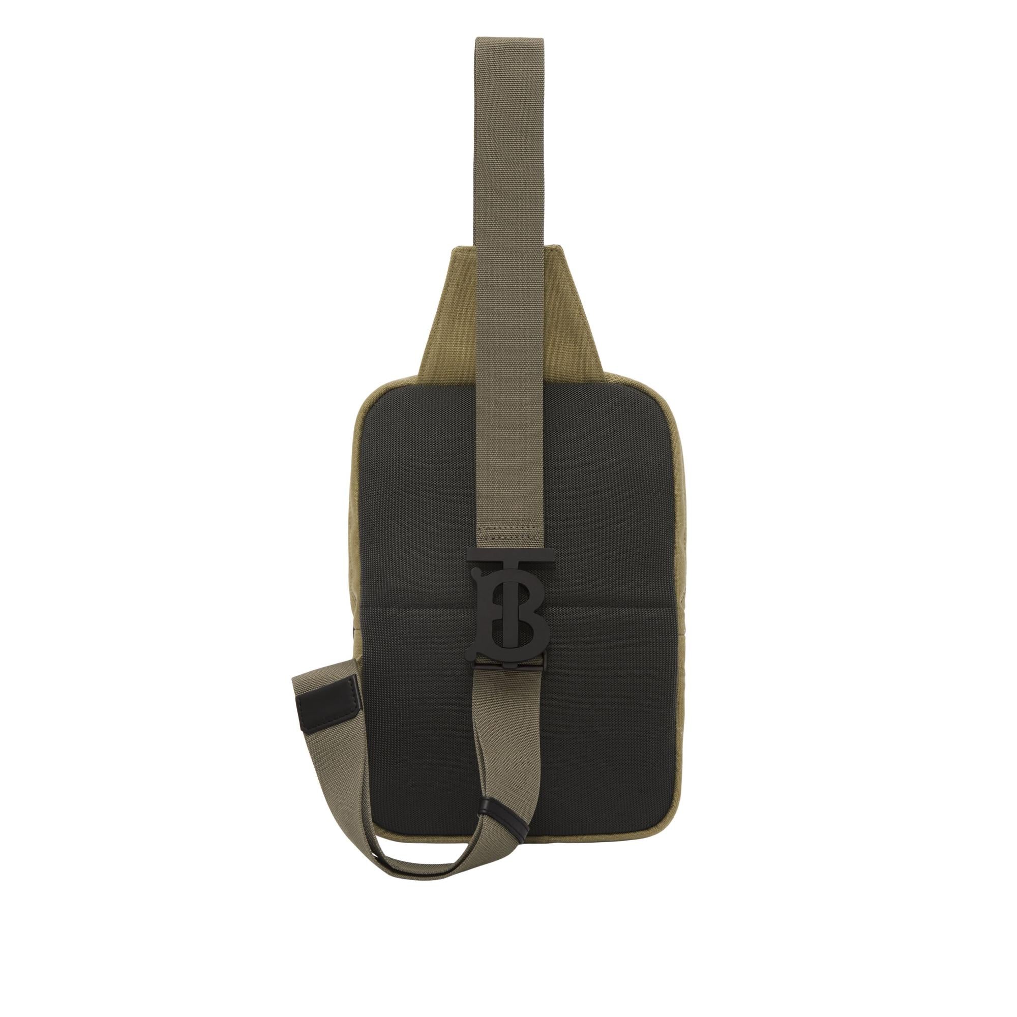 호스페리 프린트 나일론 캔버스 백팩