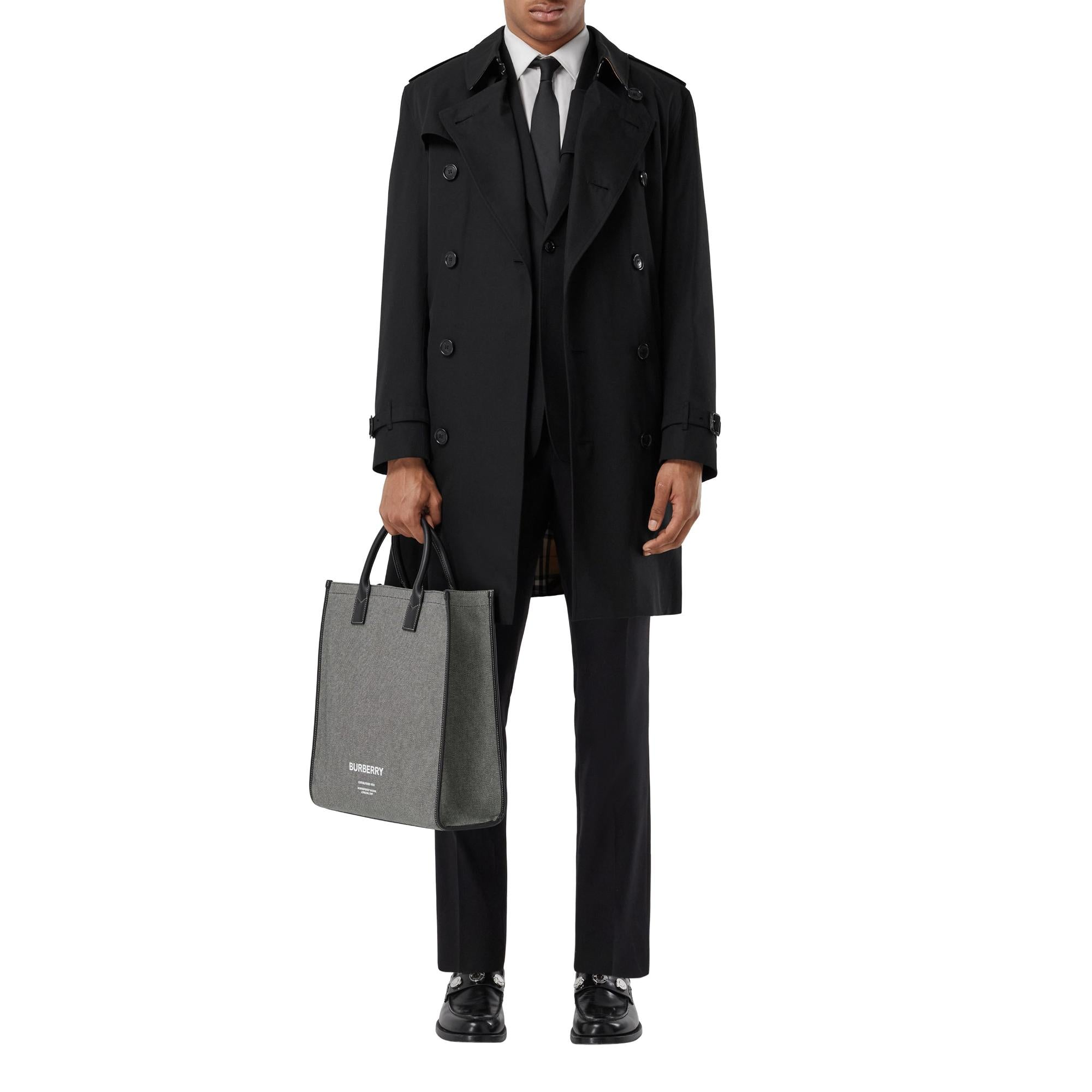 호스페리 프린트 코튼 캔버스 토트