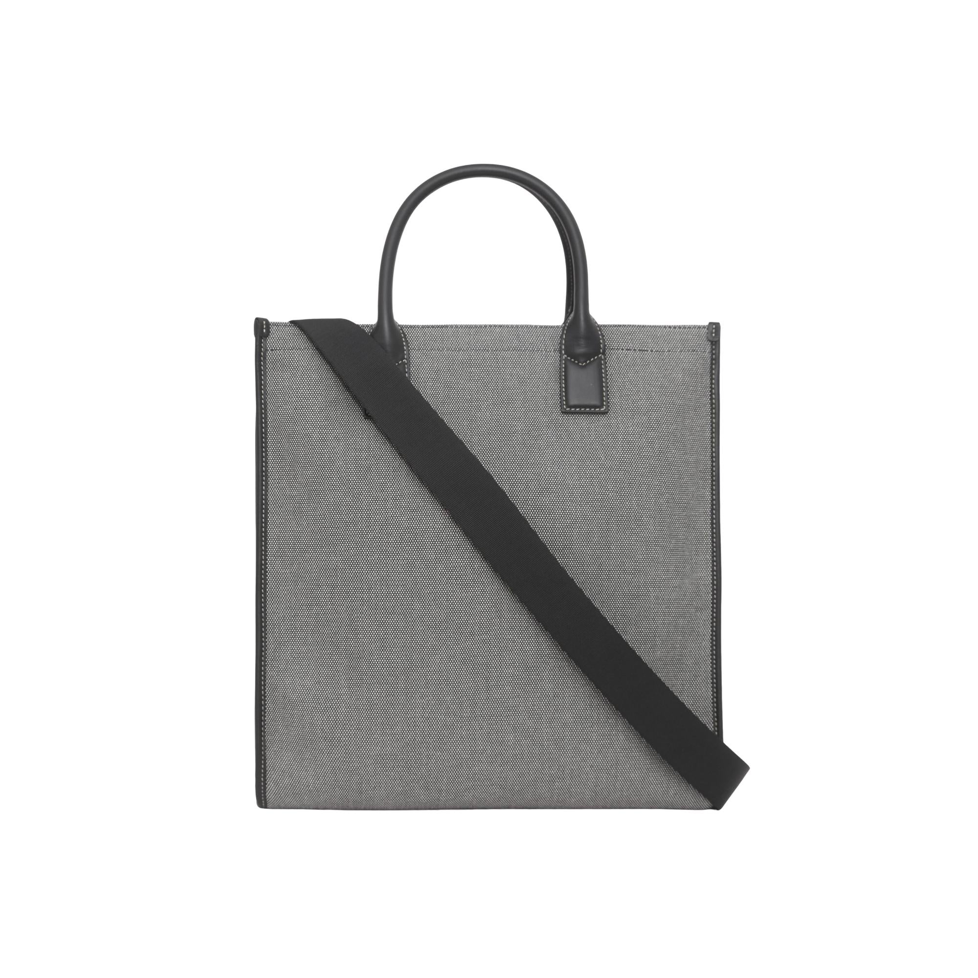 호스페리 프린트 코튼 캔버스 토트