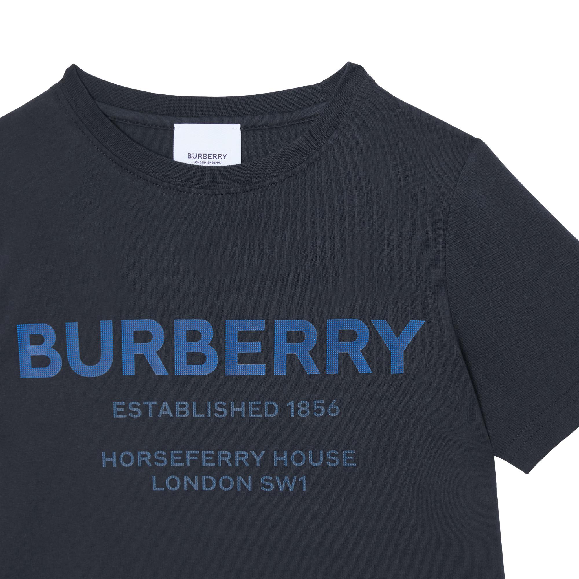 호스페리 프린트 코튼 티셔츠