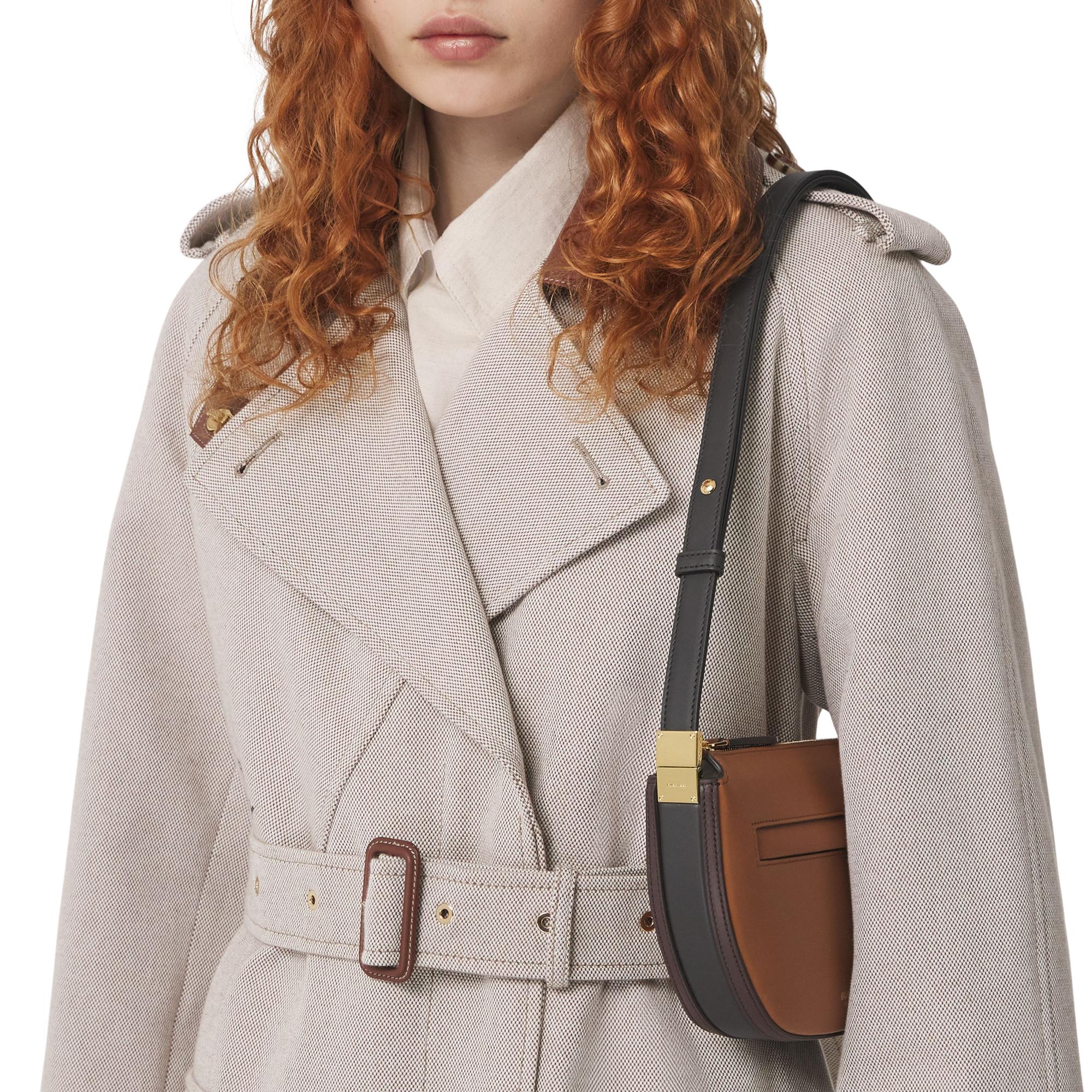 미니 레더 지퍼 올림피아 백