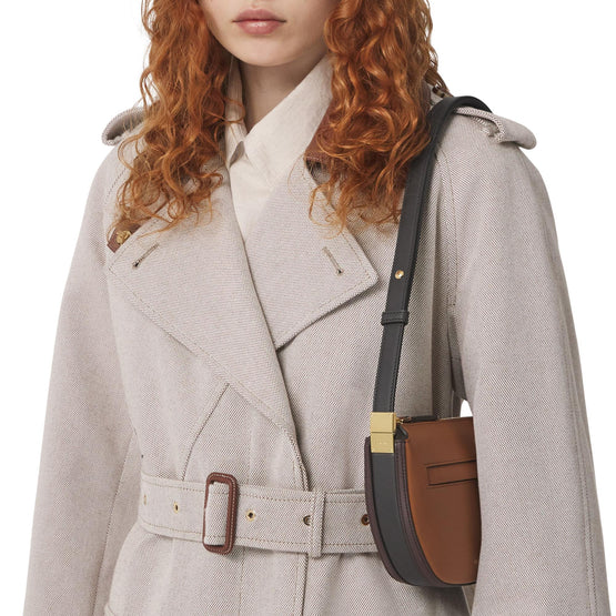 미니 레더 지퍼 올림피아 백