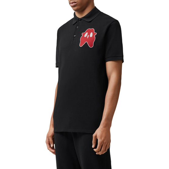 몬스터 그래픽 코튼 피케 오버사이즈 폴로셔츠