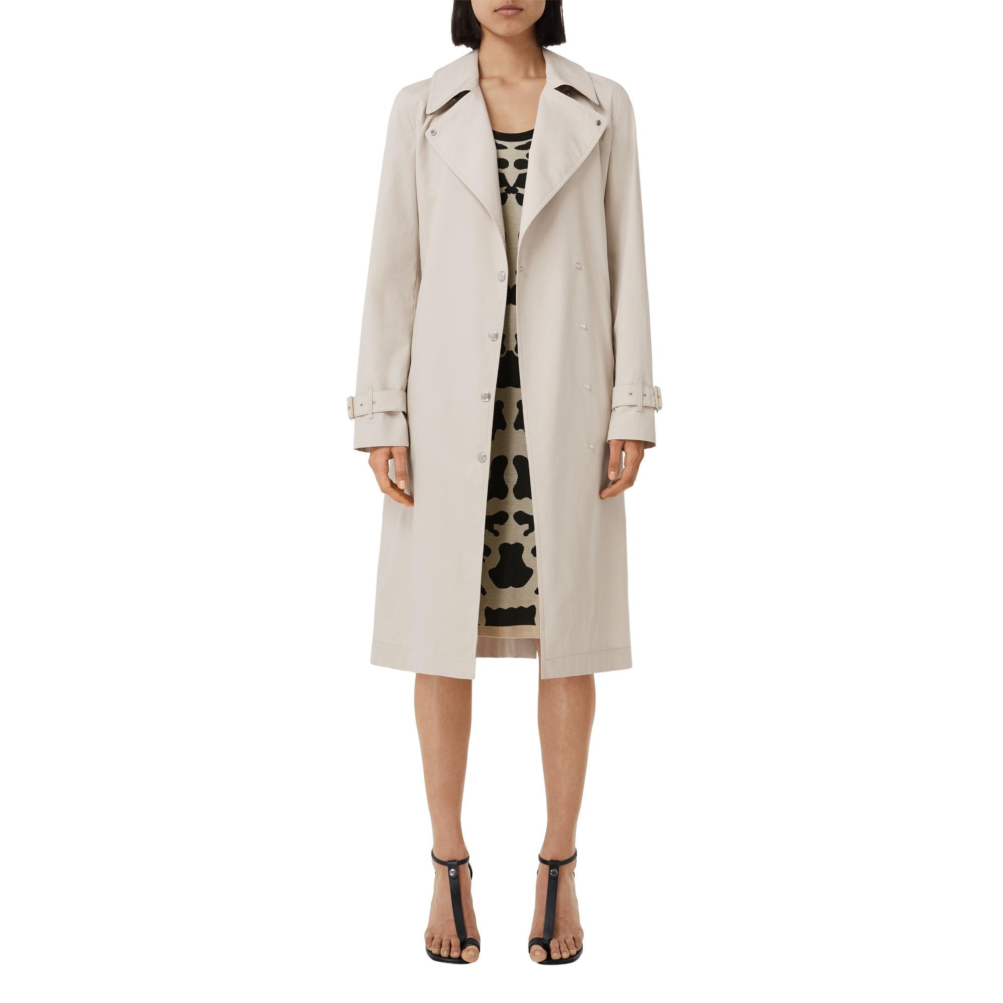 코튼 벨트 트렌치코트