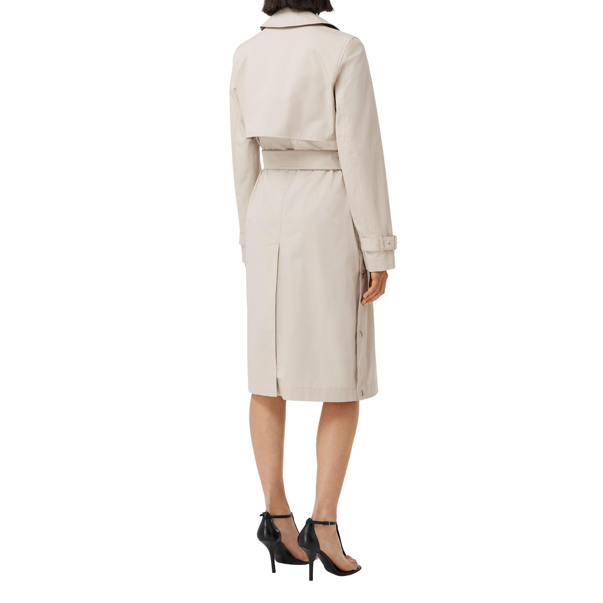 코튼 벨트 트렌치코트