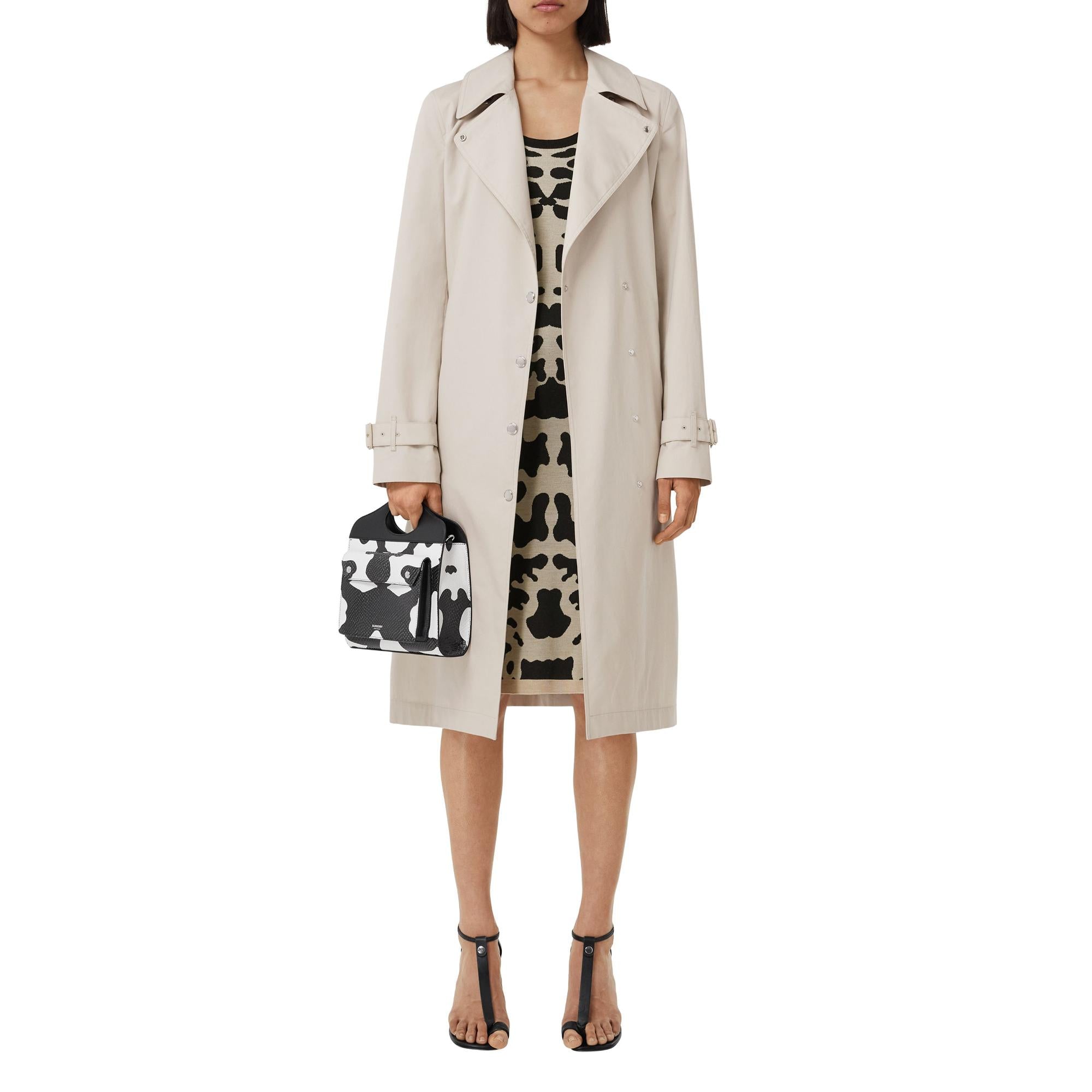 코튼 벨트 트렌치코트