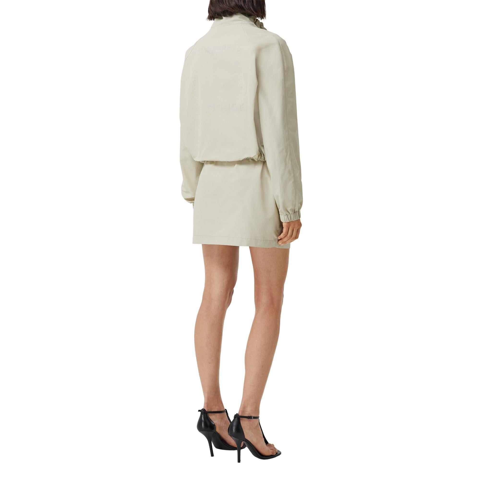 호스페리 스퀘어 프린트 테크니컬 코튼 재킷