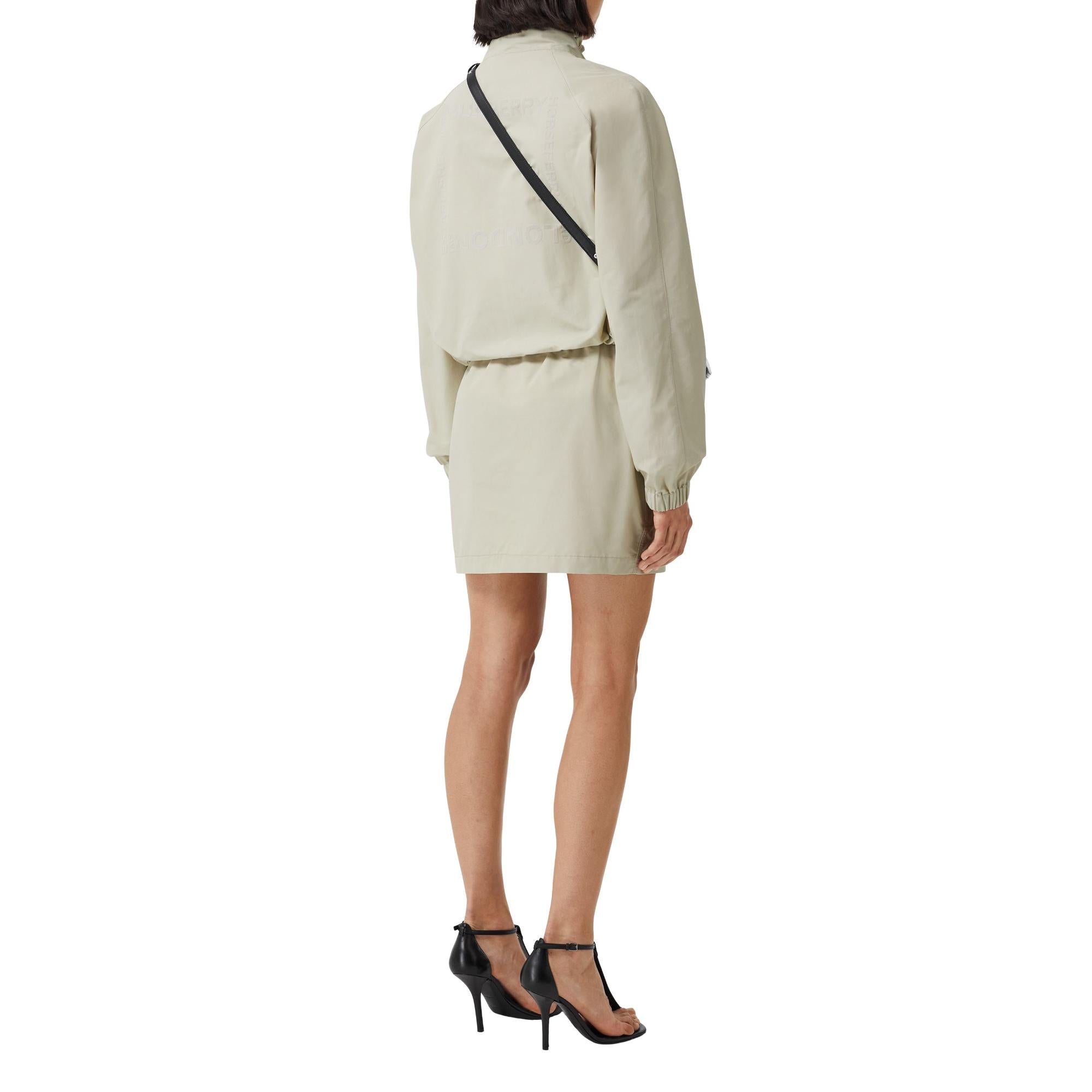 호스페리 스퀘어 프린트 테크니컬 코튼 재킷