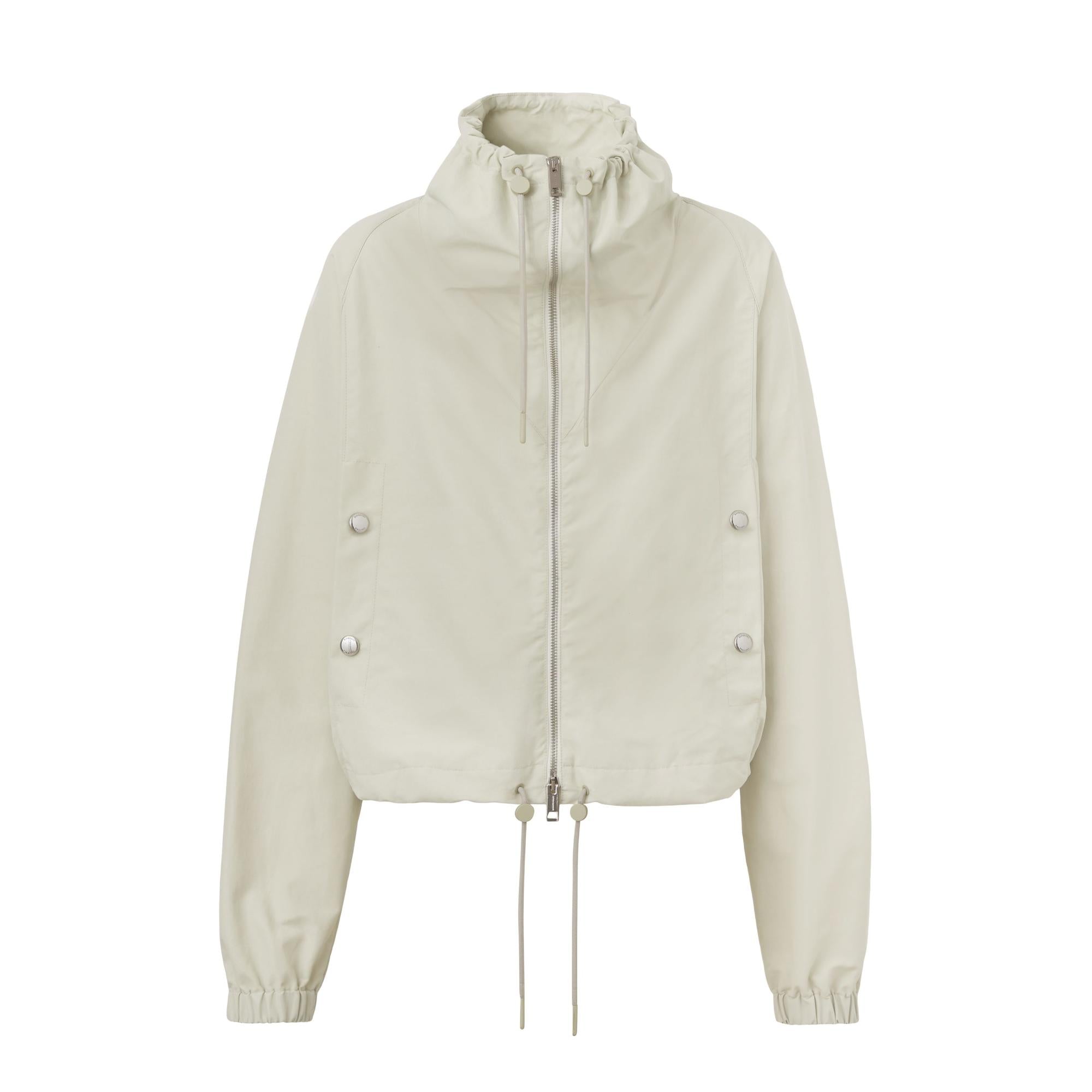 호스페리 스퀘어 프린트 테크니컬 코튼 재킷