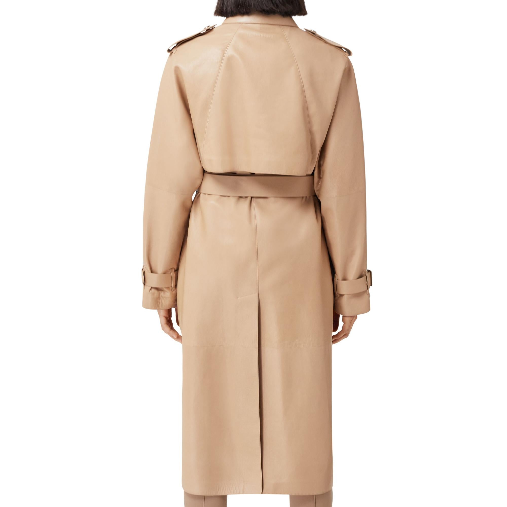 플롱제 램스킨 싱글브레스트 코트