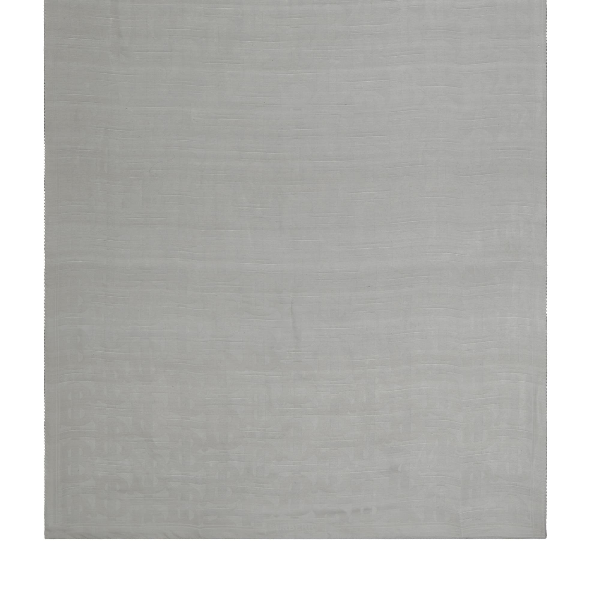 모노그램 실크 시폰 자카드 스카프