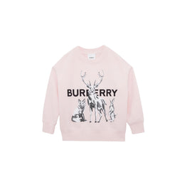 애니멀 킹덤 엠브로이더리 코튼 스웨트셔츠