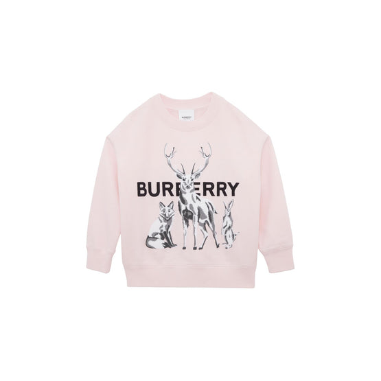 애니멀 킹덤 엠브로이더리 코튼 스웨트셔츠