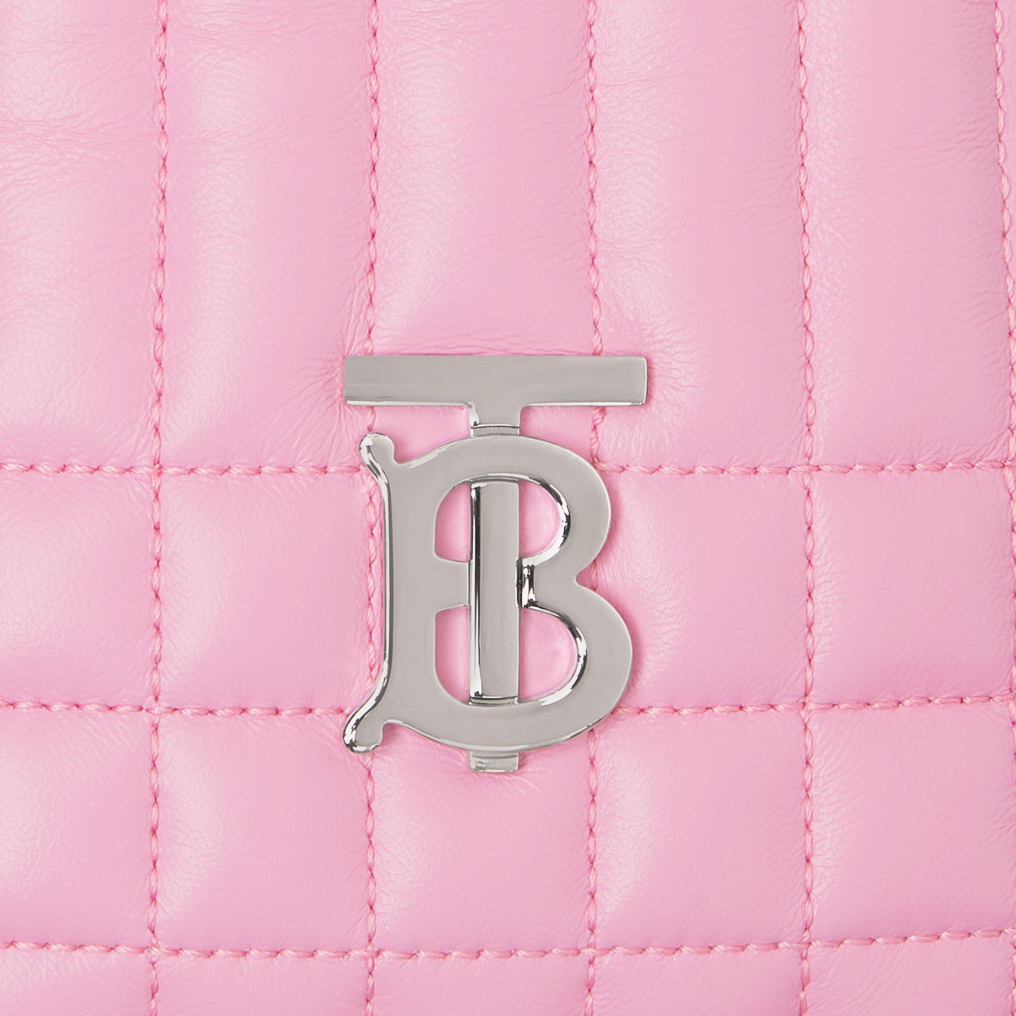 퀼팅 레더 미니 롤라 백팩