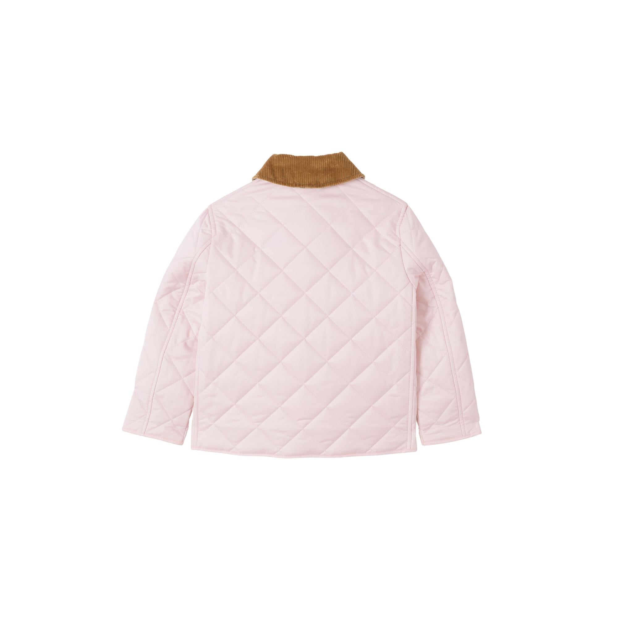 코듀로이 칼라 다이아몬드 퀼팅 재킷