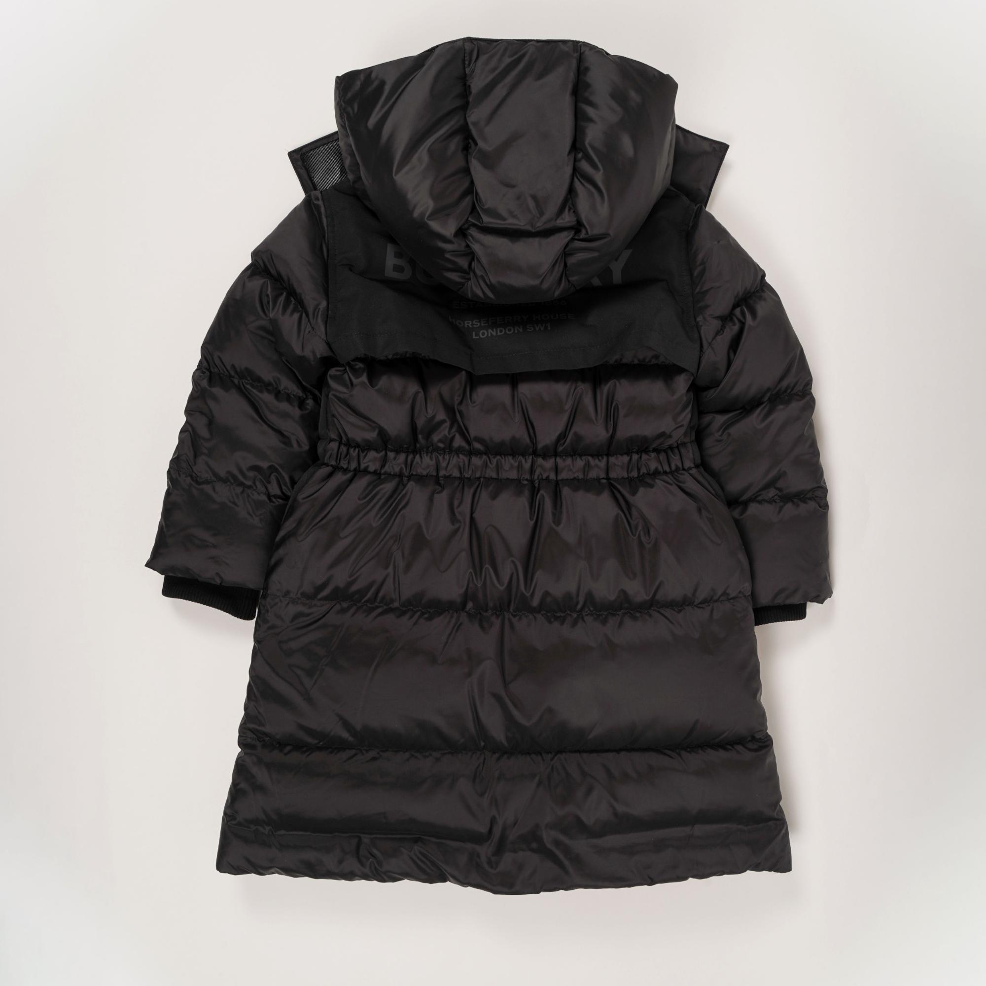 호스페리 프린트 다운 퍼퍼 코트