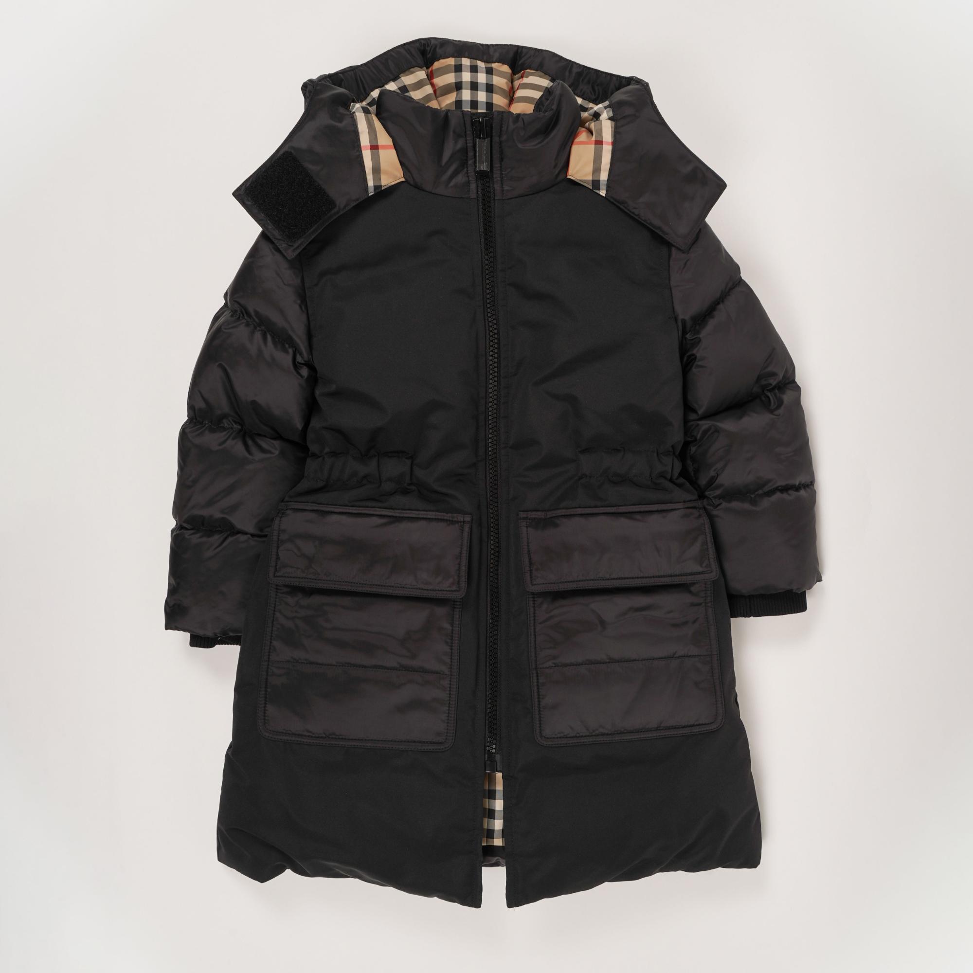 호스페리 프린트 다운 퍼퍼 코트