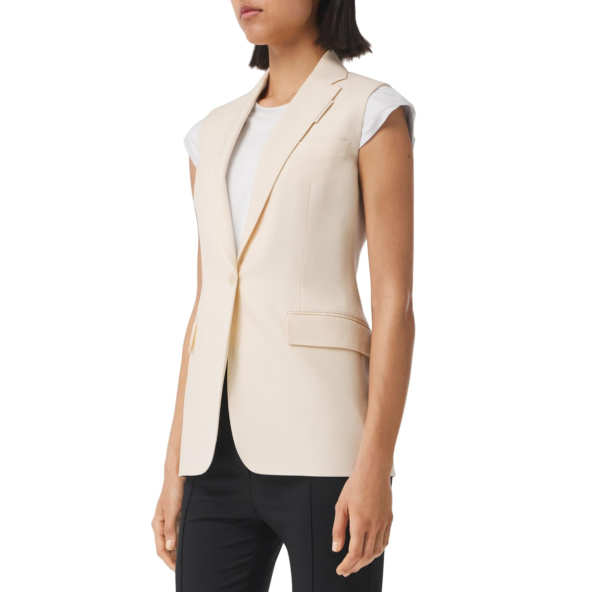 슬리브리스 울 테일러드 재킷