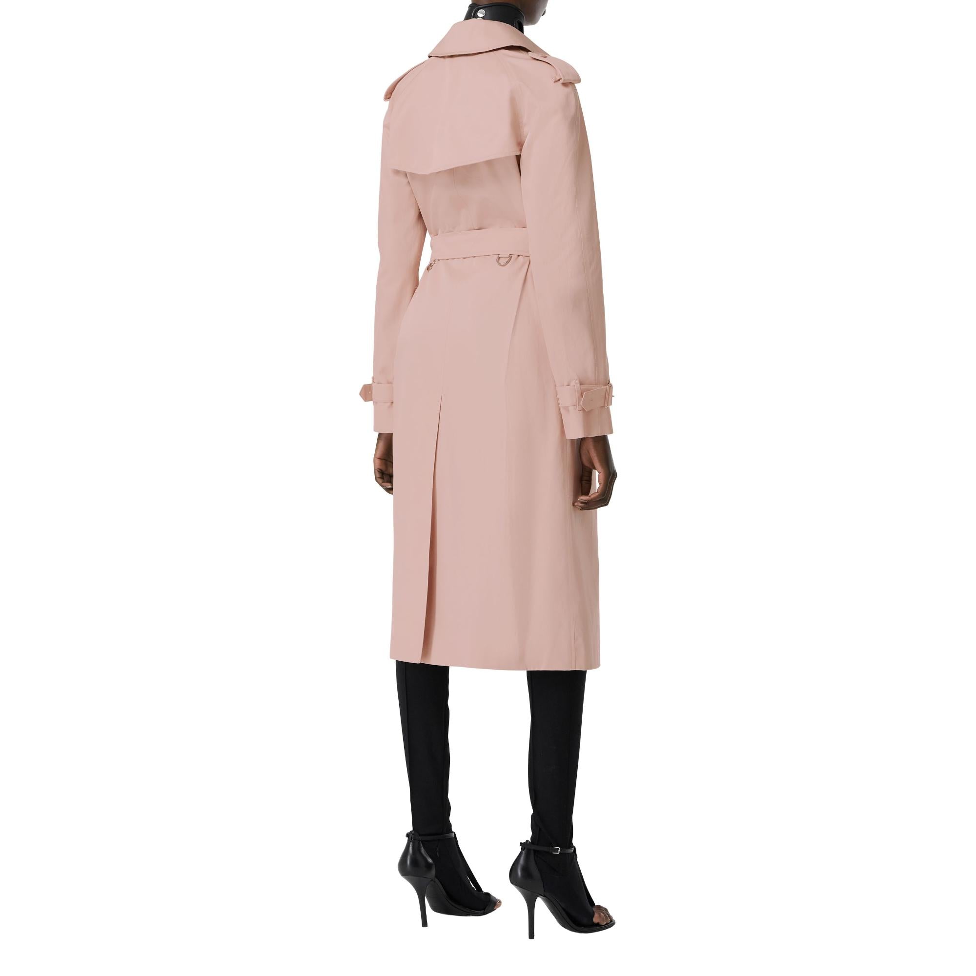 코튼 개버딘 트렌치코트