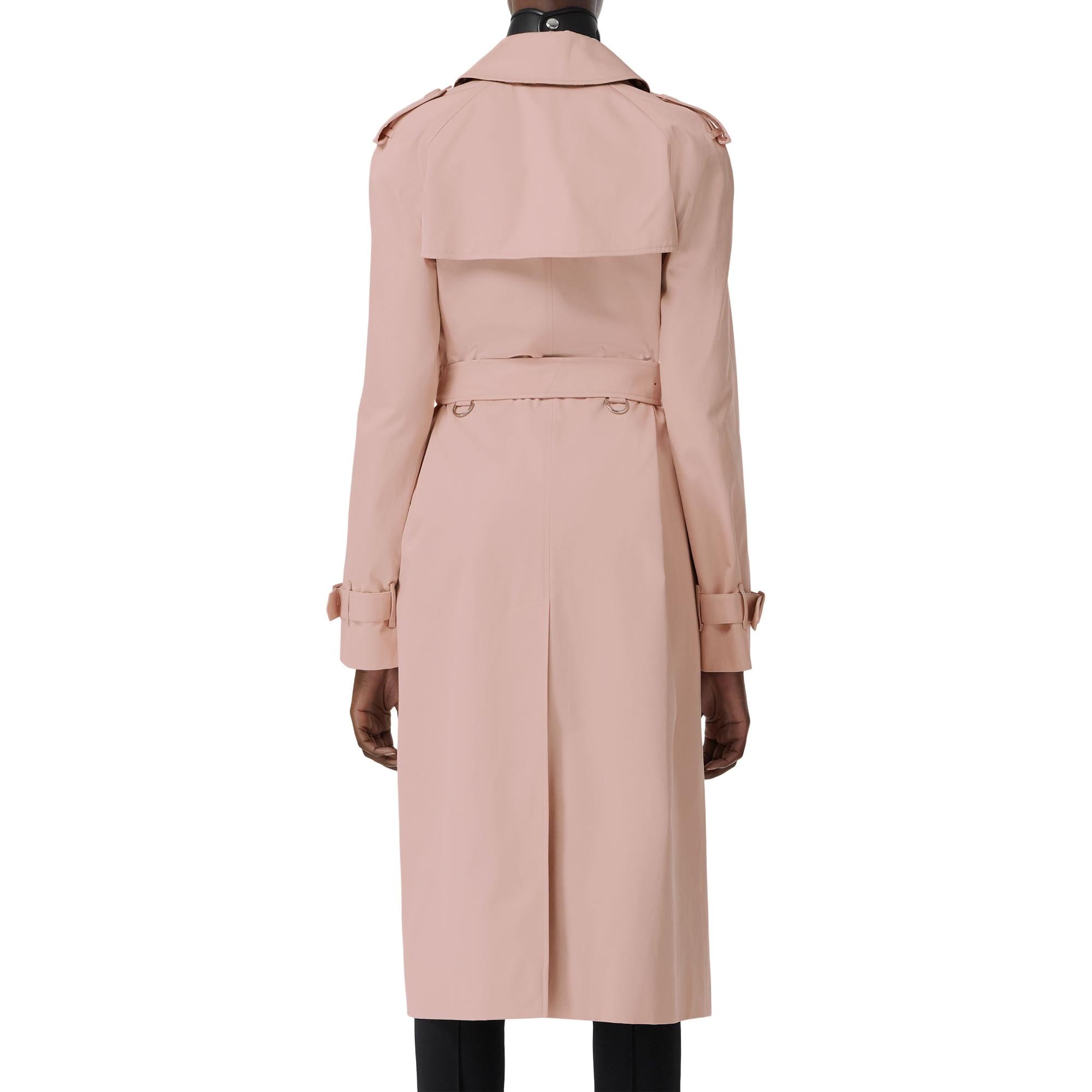 코튼 개버딘 트렌치코트