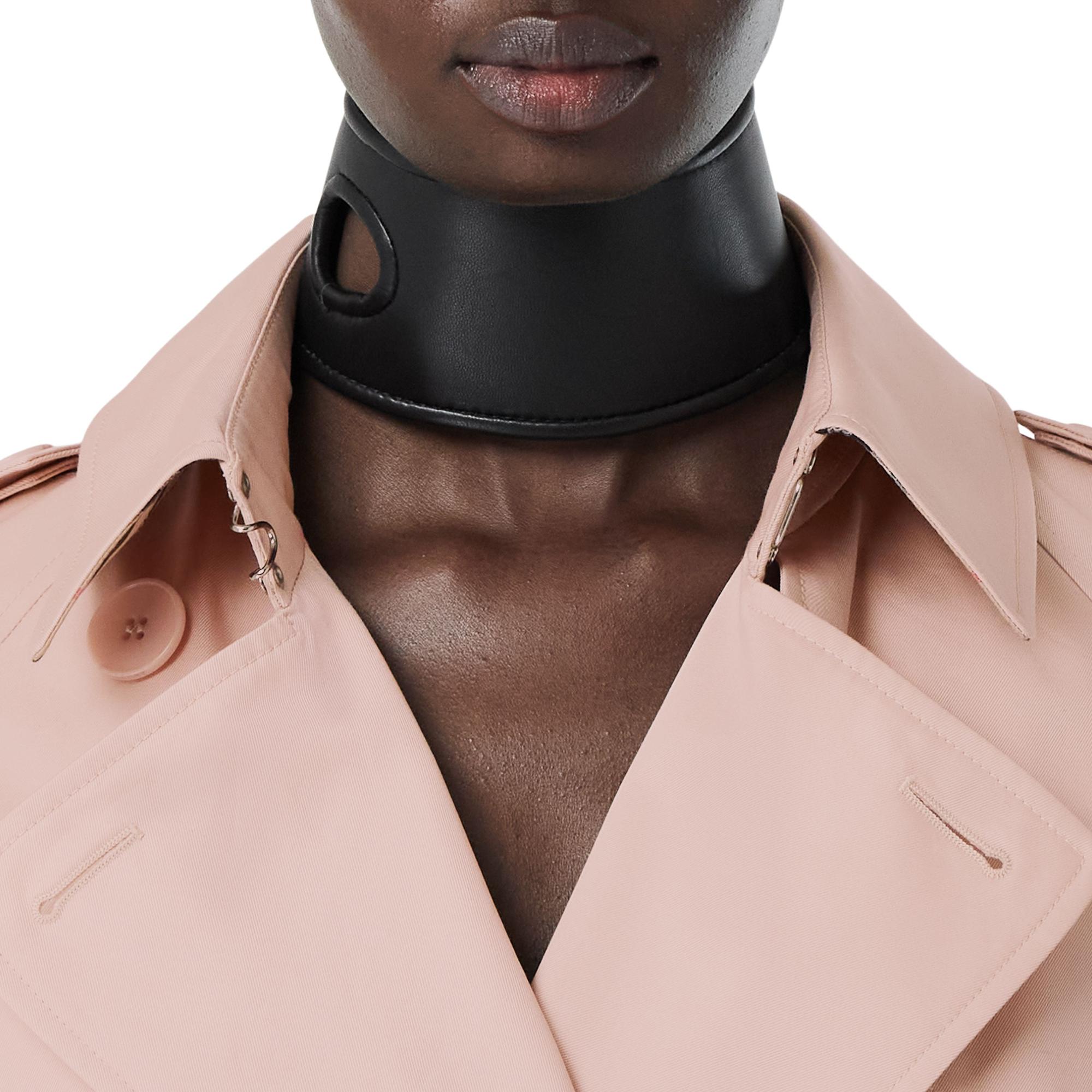 코튼 개버딘 트렌치코트