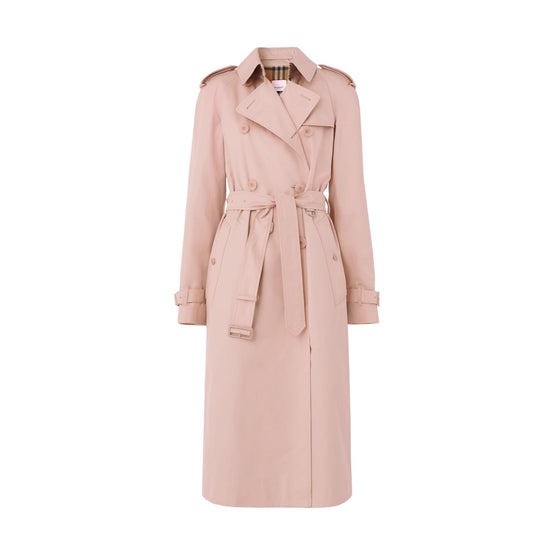 코튼 개버딘 트렌치코트