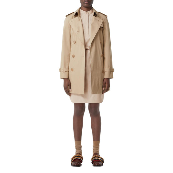 쇼트 라이트 워털루 트렌치코트