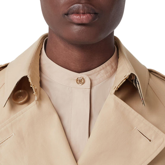 쇼트 라이트 워털루 트렌치코트