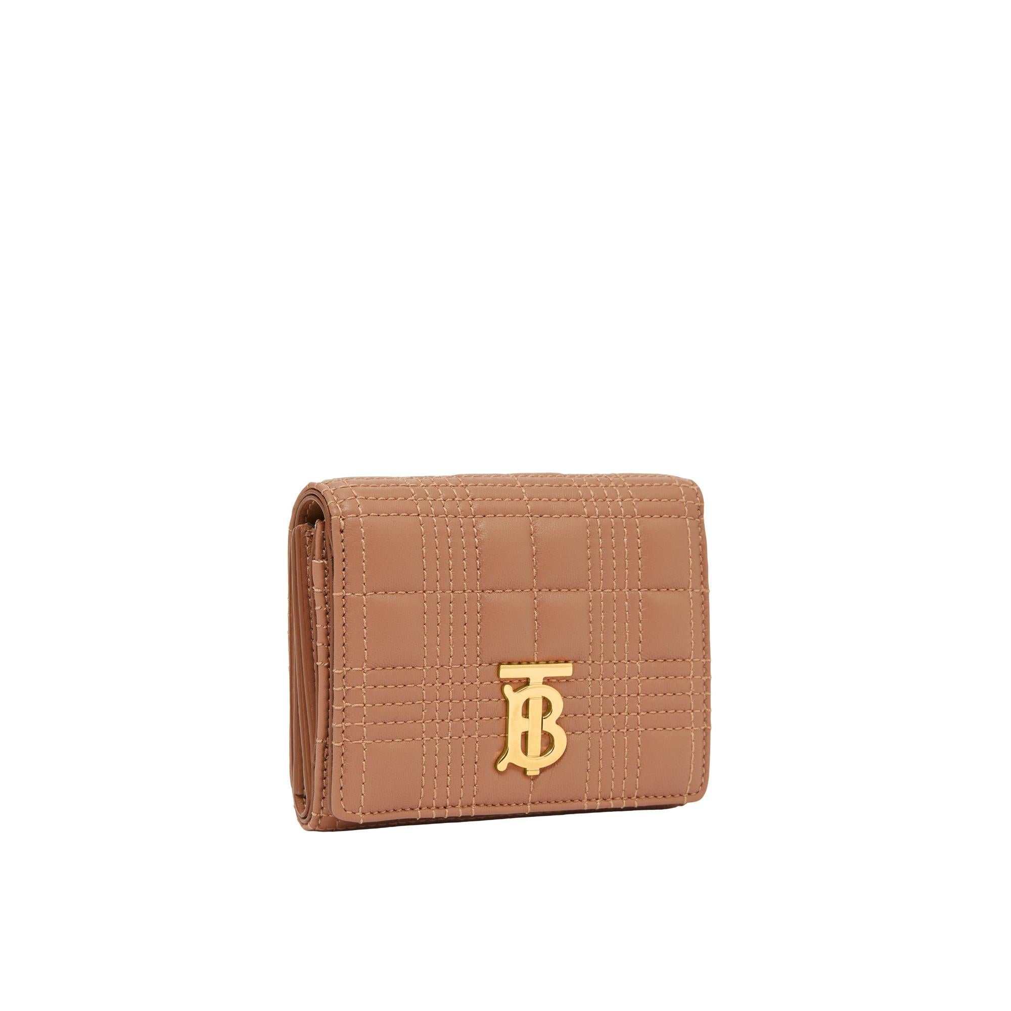 퀼팅 레더 스몰 롤라 반지갑