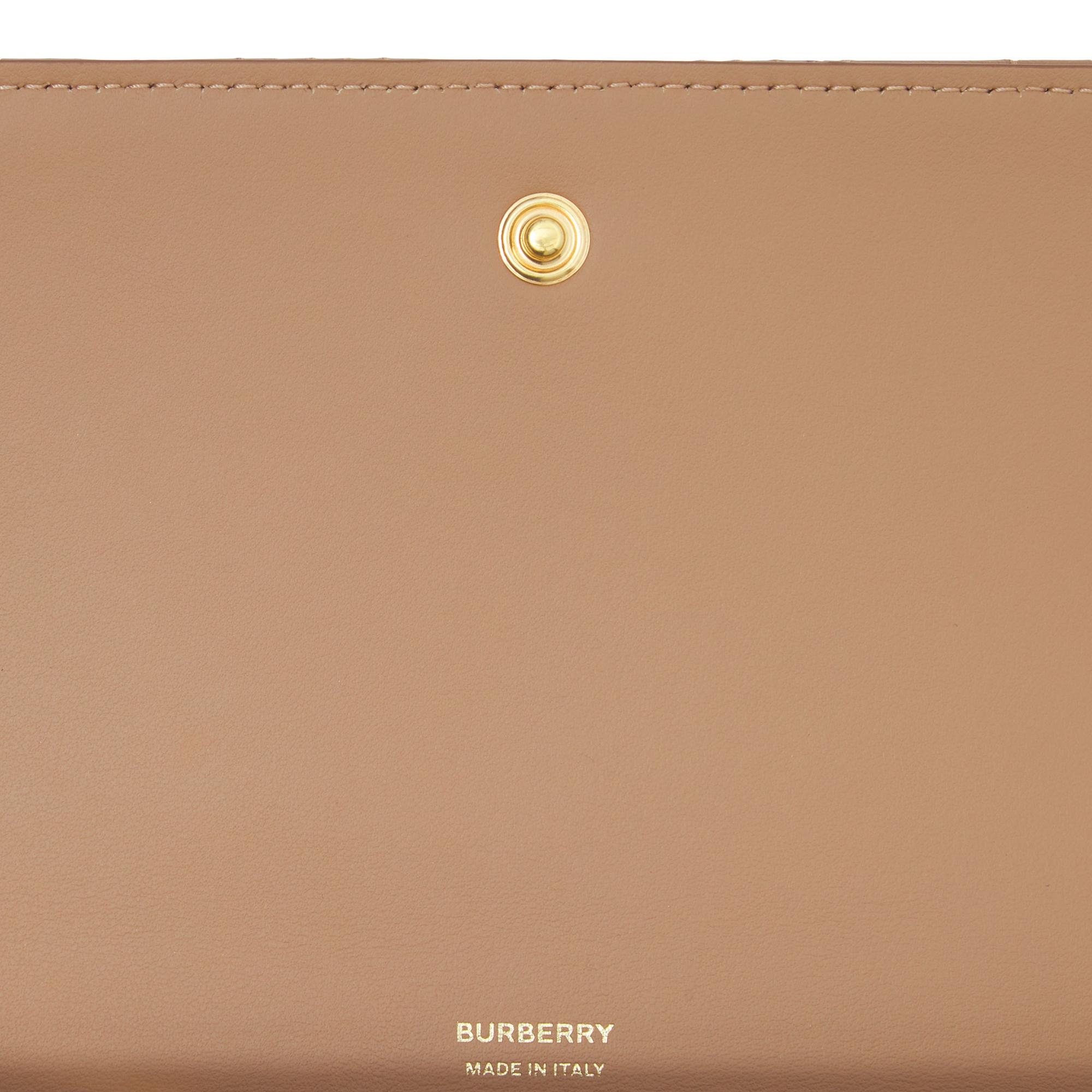 퀼팅 레더 롤라 장지갑