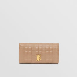 퀼팅 레더 롤라 장지갑