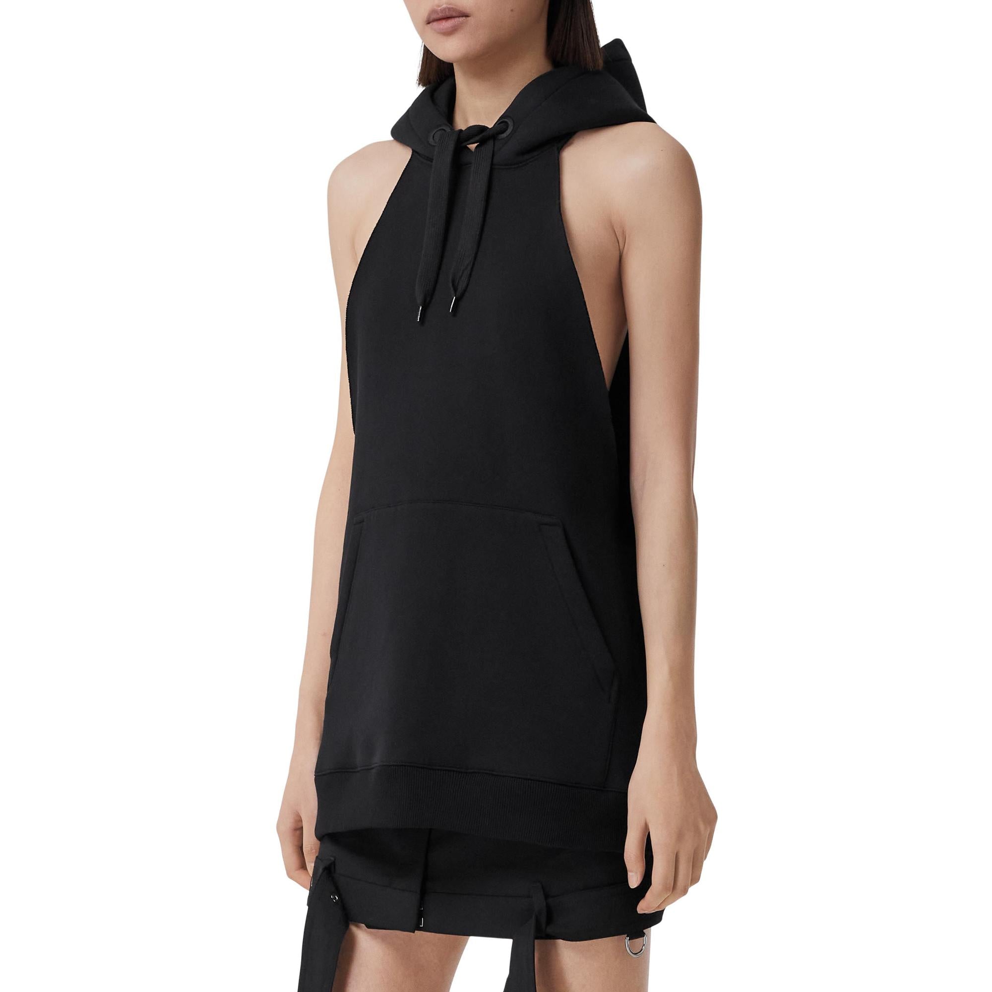 슬리브리스 로케이션 프린트 코튼 후디