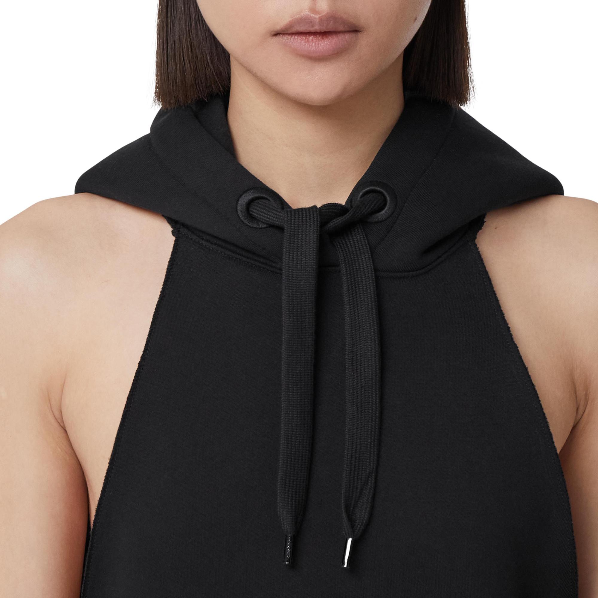 슬리브리스 로케이션 프린트 코튼 후디