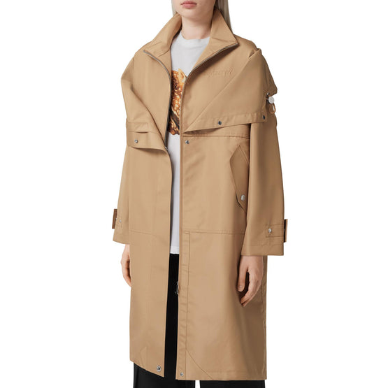 리컨스트럭티드 오버사이즈 후드 파카