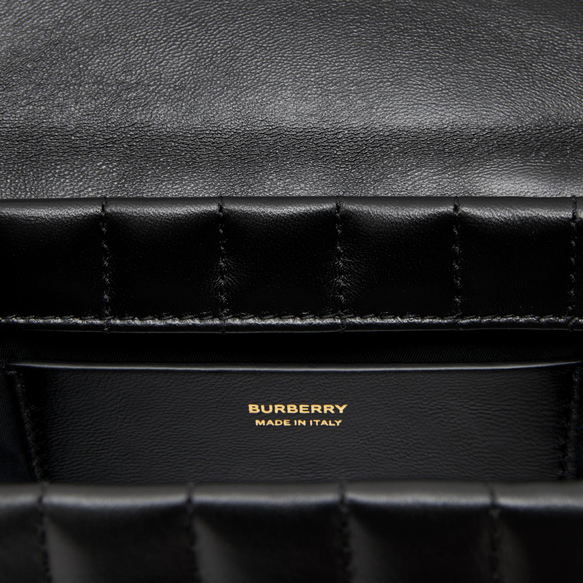 퀼팅 레더 미니 롤라 사첼