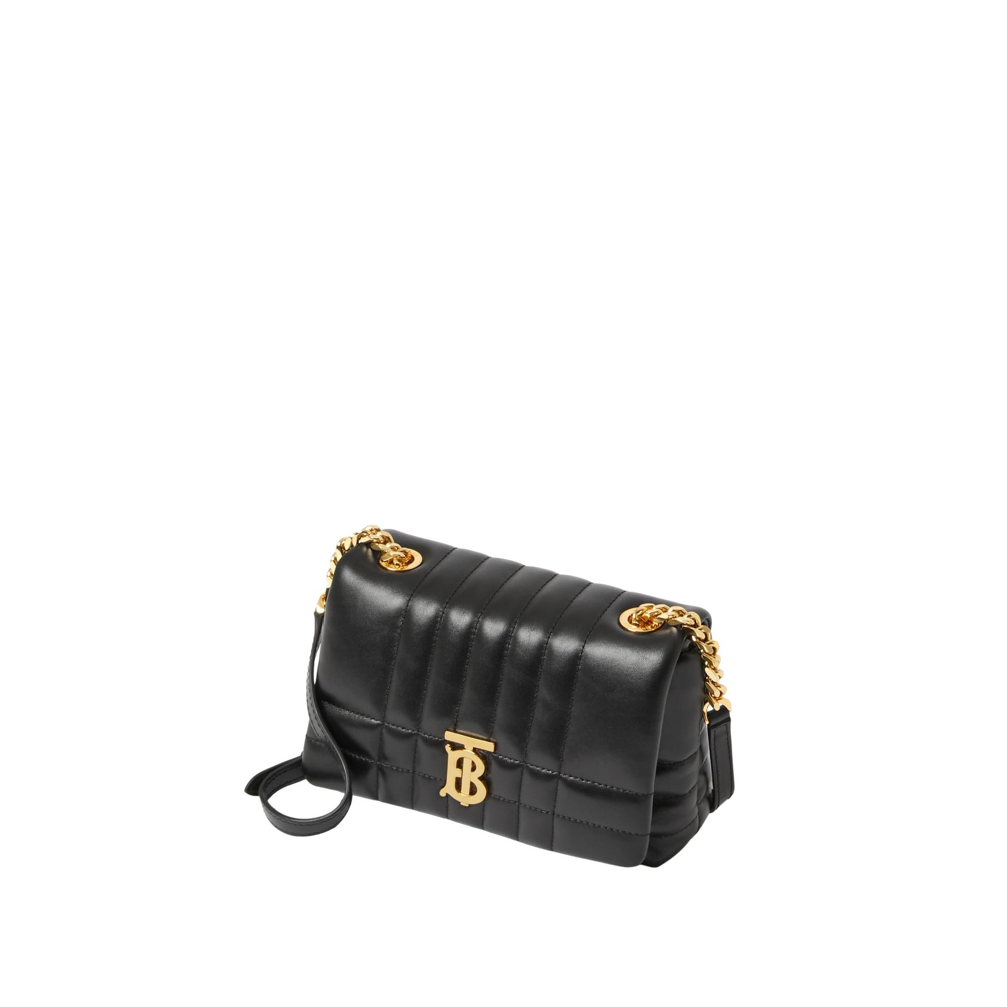 퀼팅 레더 미니 롤라 사첼