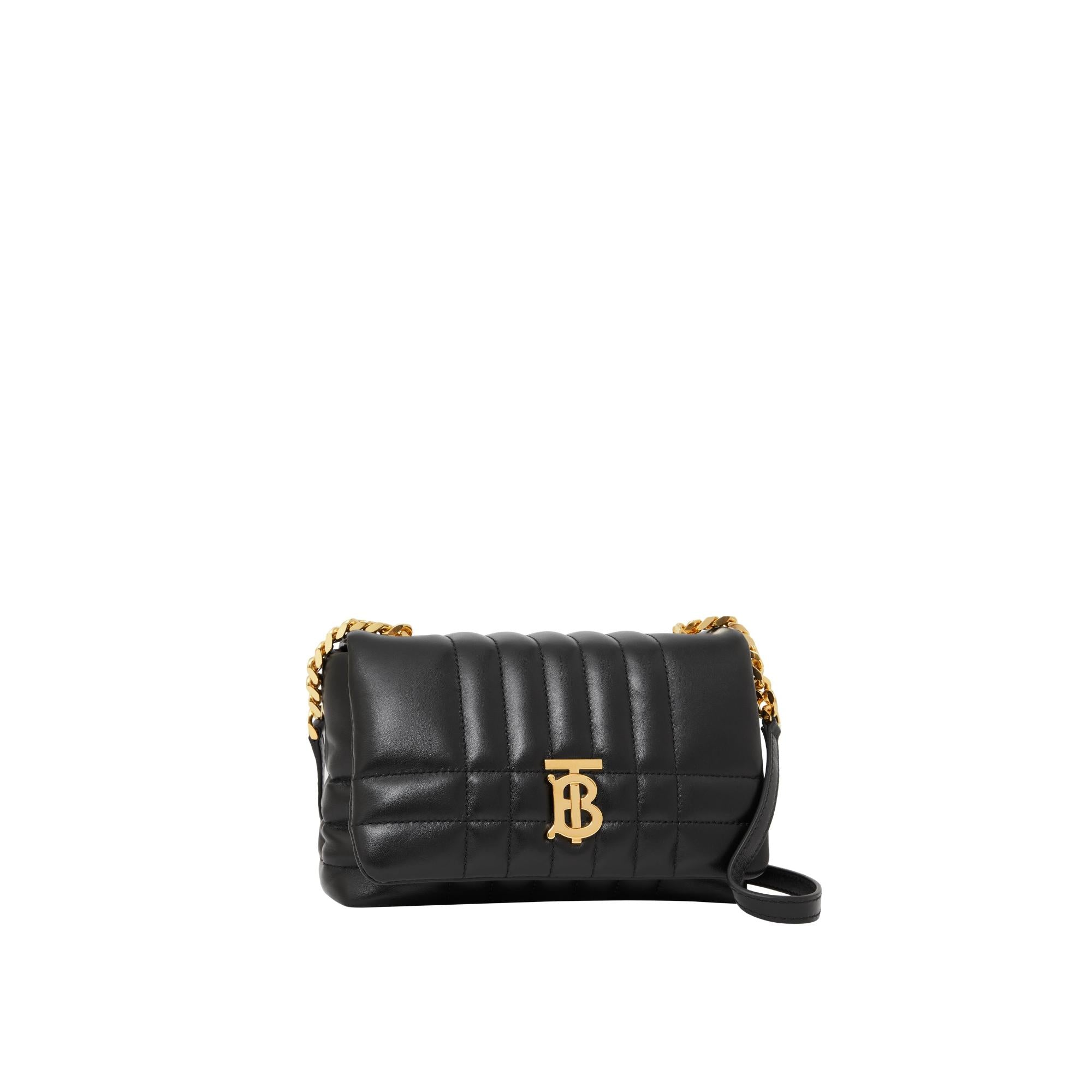 퀼팅 레더 미니 롤라 사첼