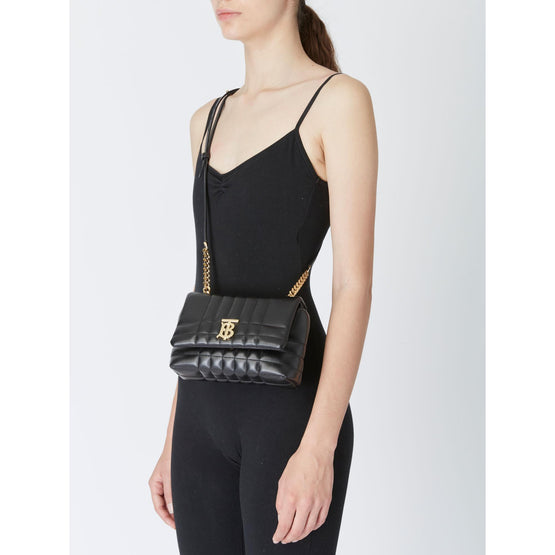 퀼팅 레더 미니 롤라 사첼