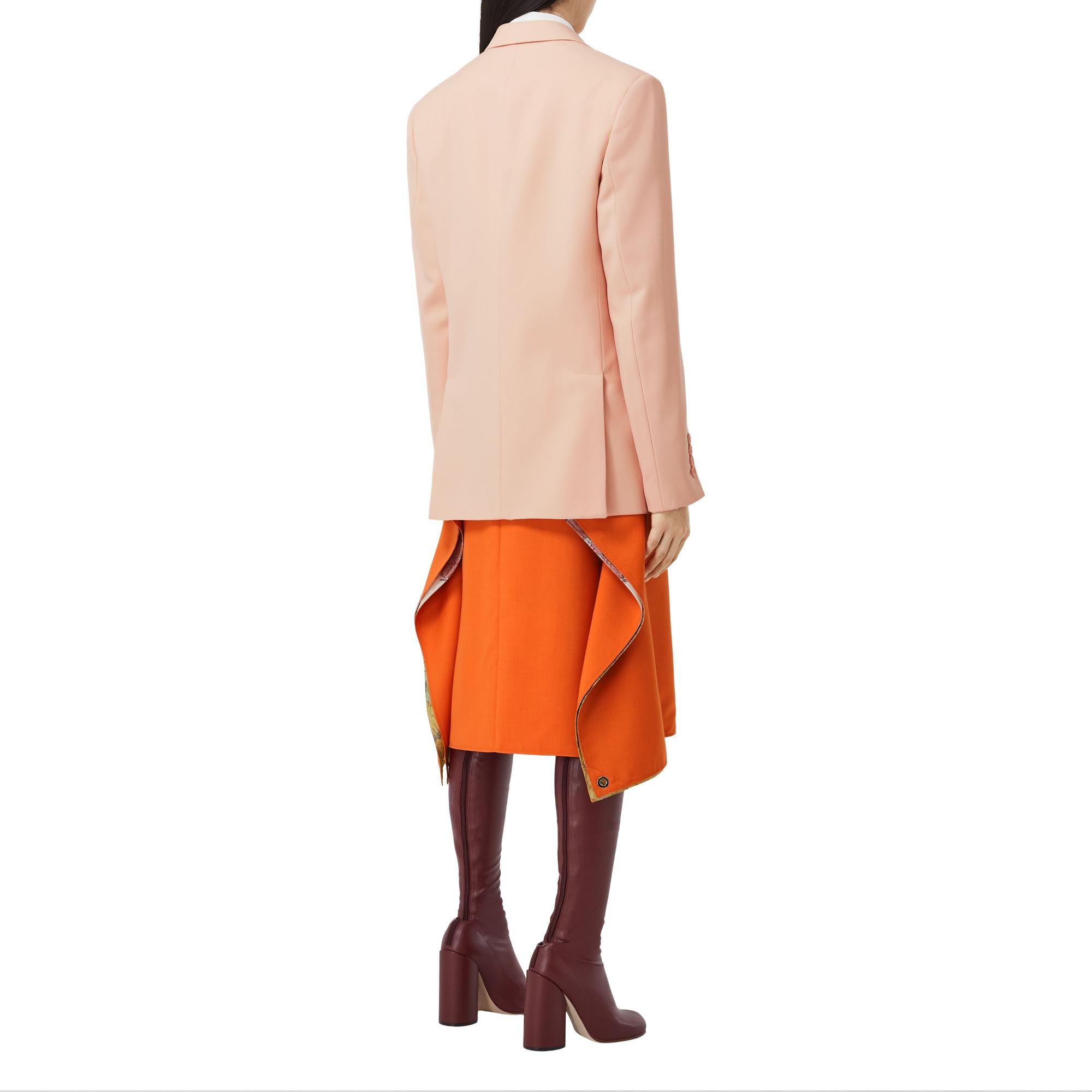 울 오버사이즈 테일러드 재킷