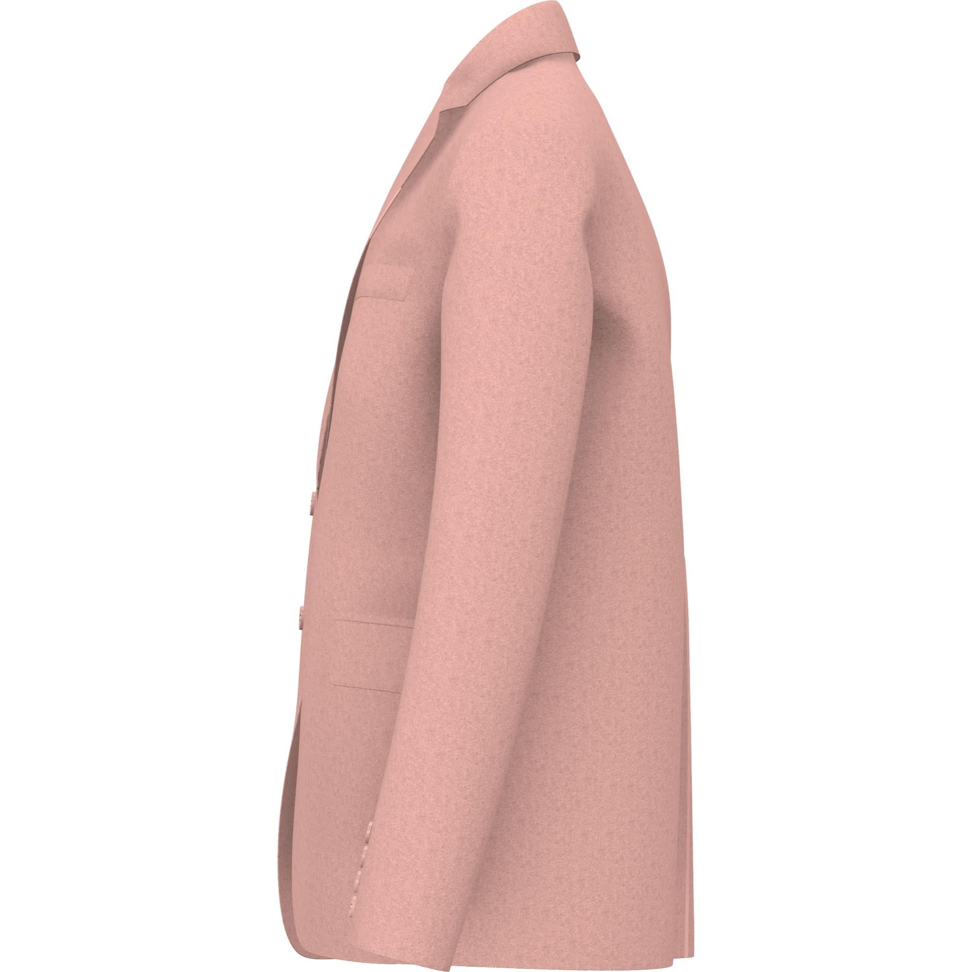 울 오버사이즈 테일러드 재킷