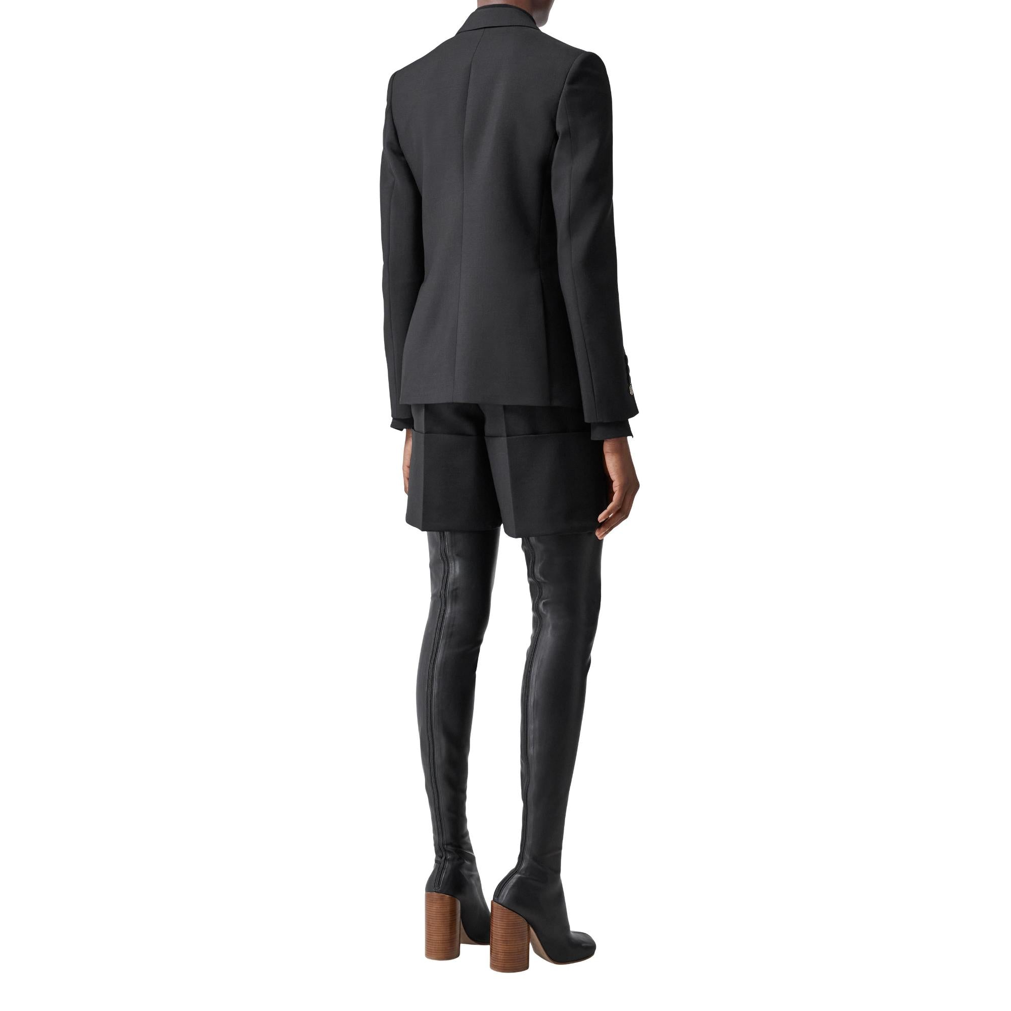 모헤어 울 테일러드 재킷