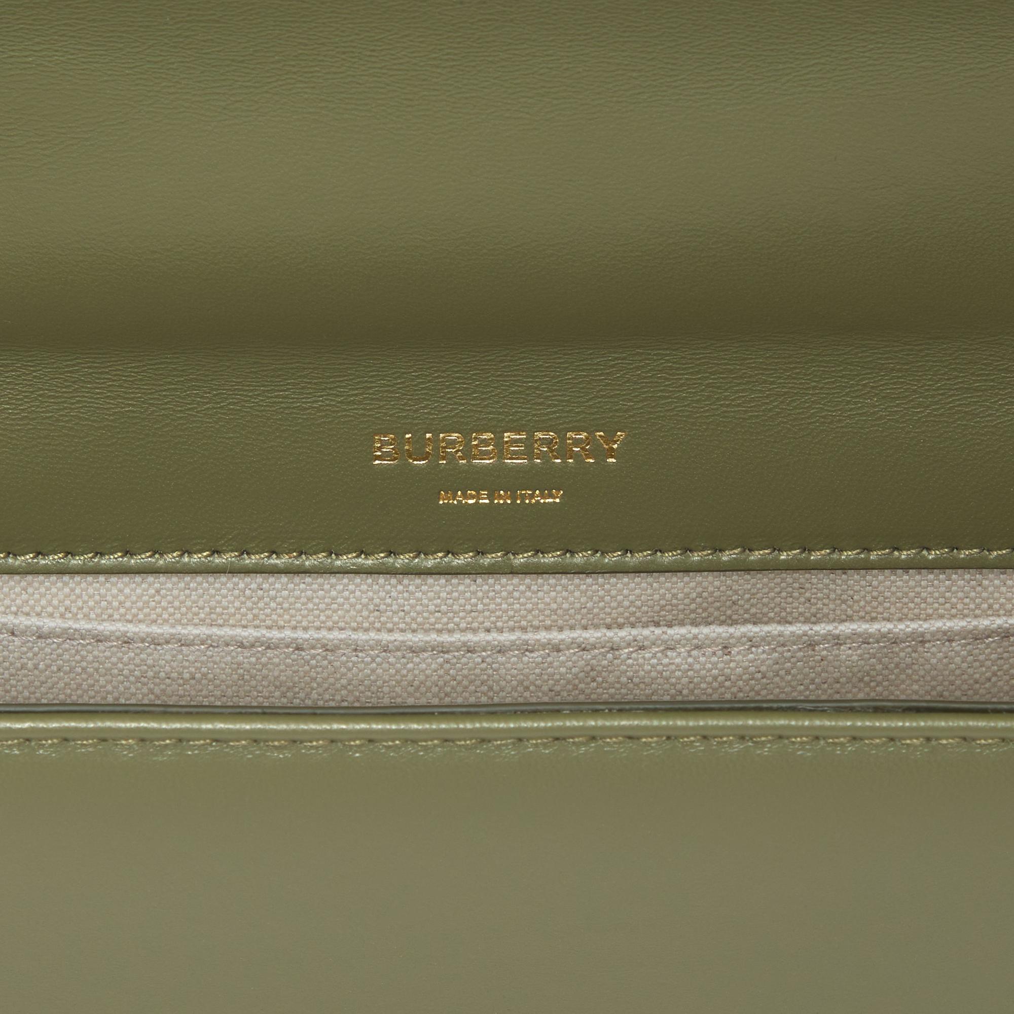 퀼팅 레더 스몰 롤라 백