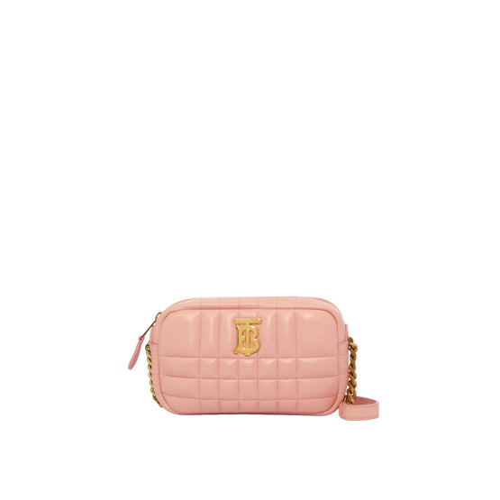 퀼팅 레더 미니 롤라 카메라 백