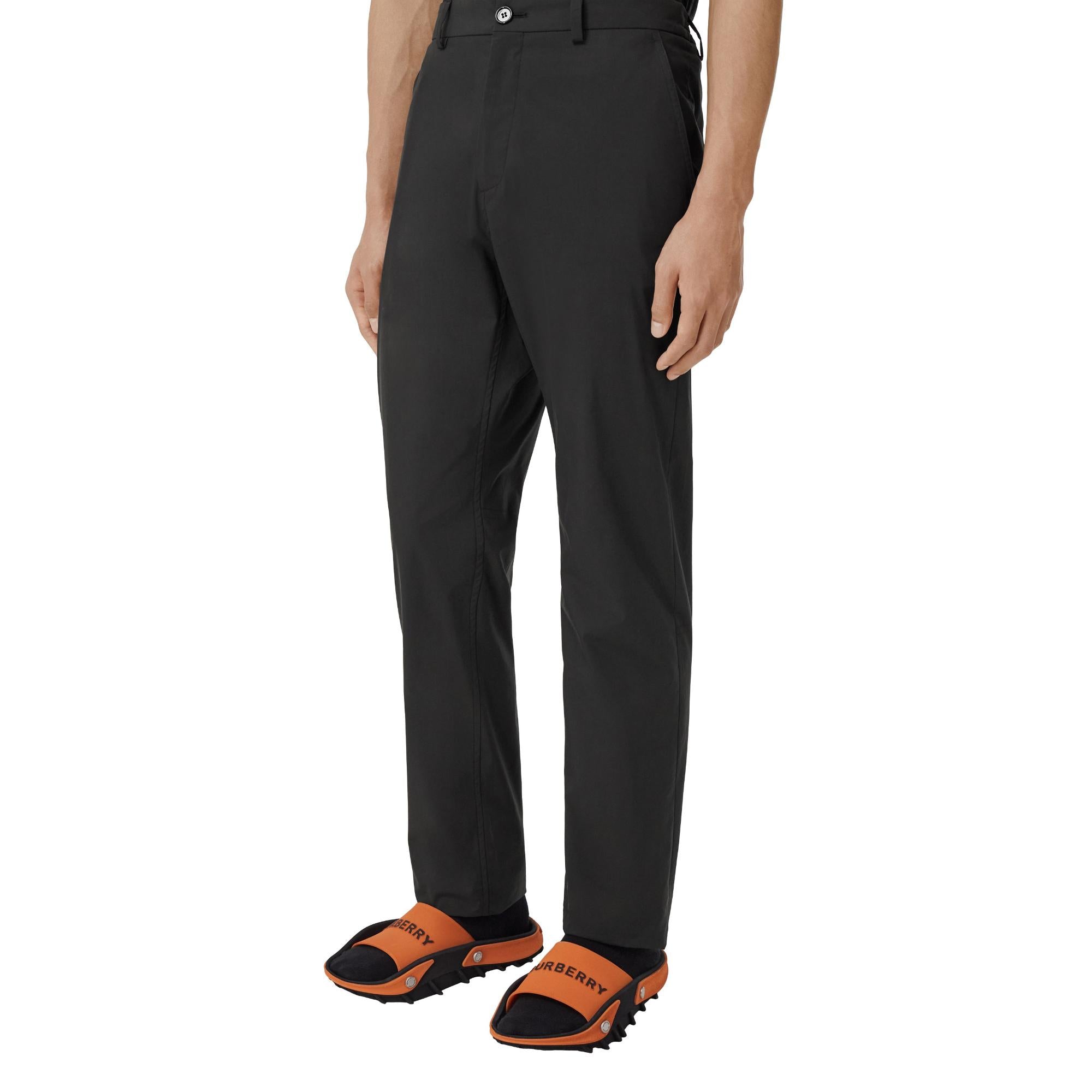 코튼 블렌드 테일러드 팬츠