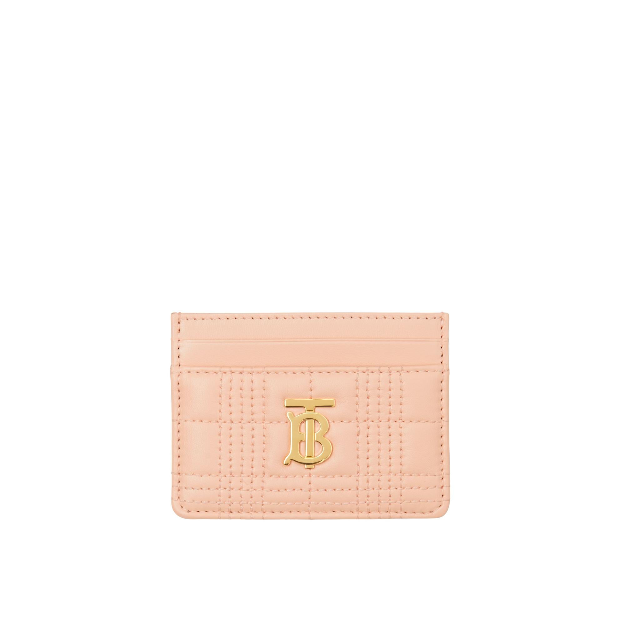 퀼팅 레더 롤라 카드 케이스