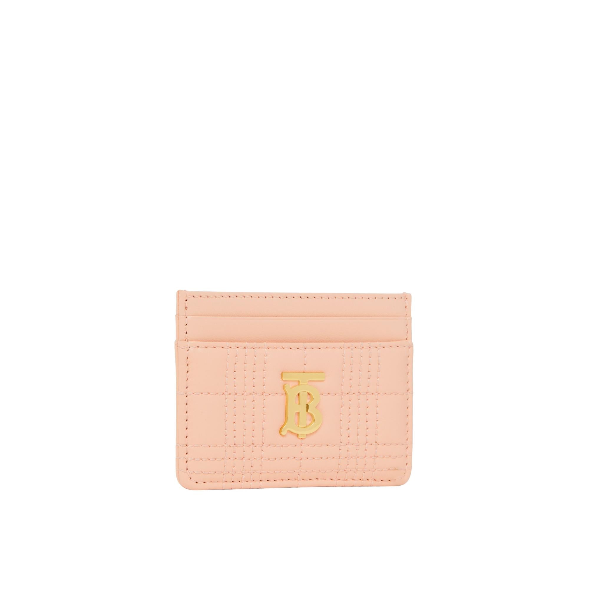 퀼팅 레더 롤라 카드 케이스