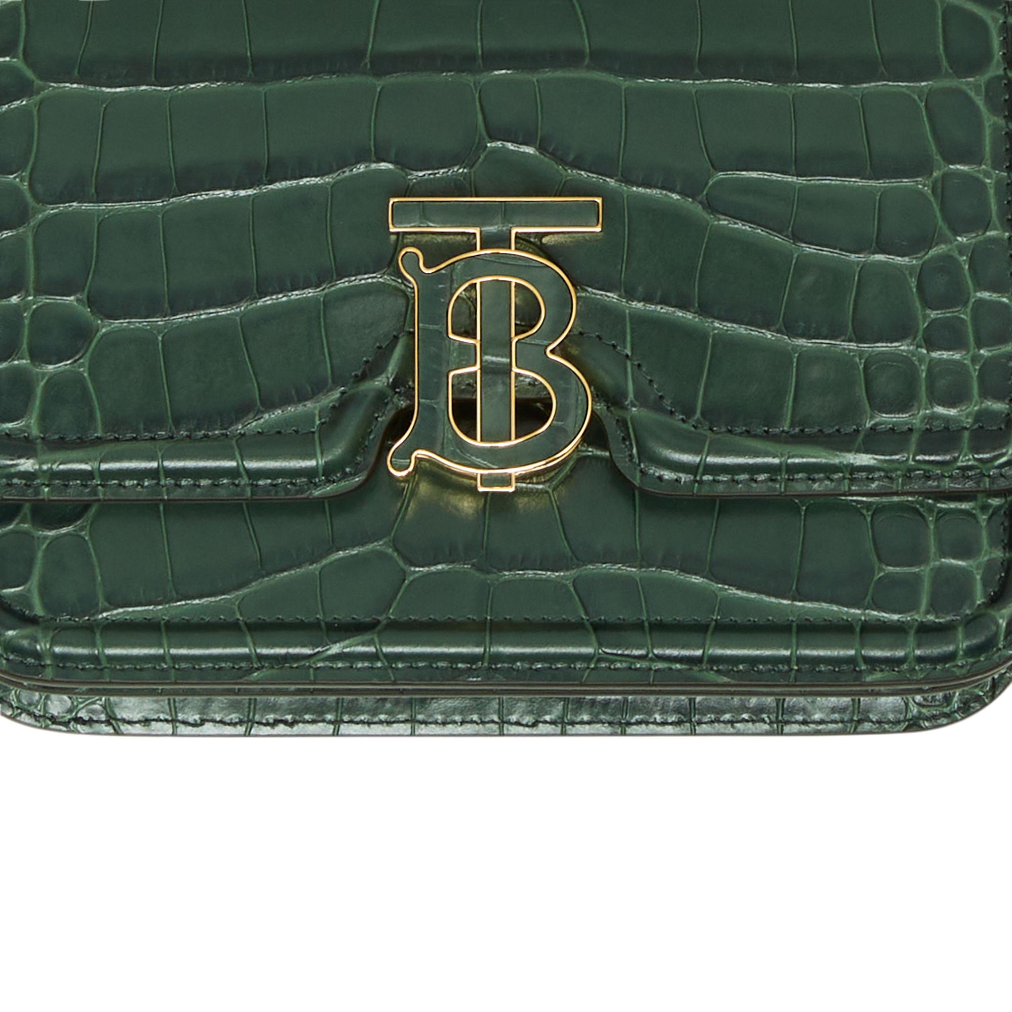 엠보싱 레더 스몰 TB 백