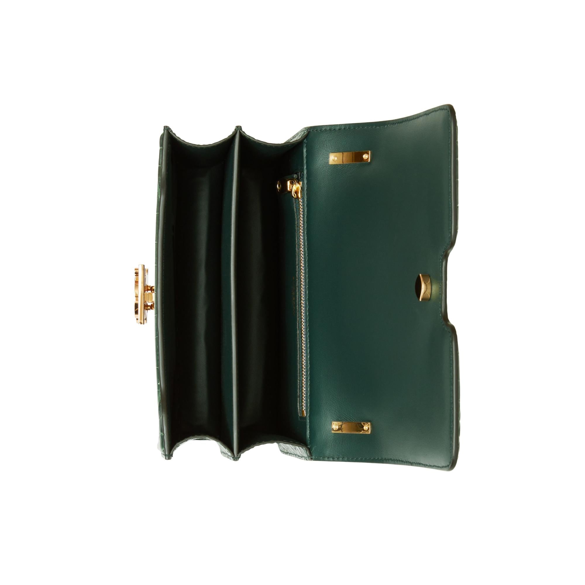 엠보싱 레더 스몰 TB 백