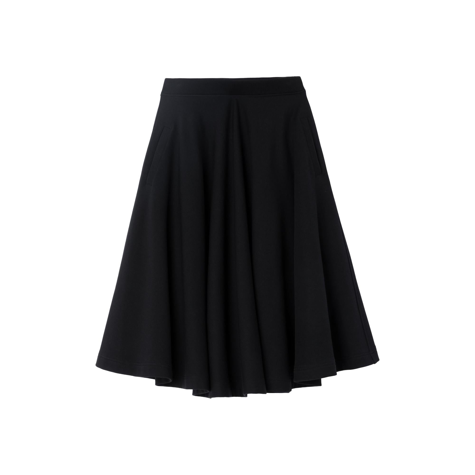 튤 라이닝 코튼 에이라인 스커트